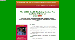 Desktop Screenshot of bobblysmarketinguniversity.com